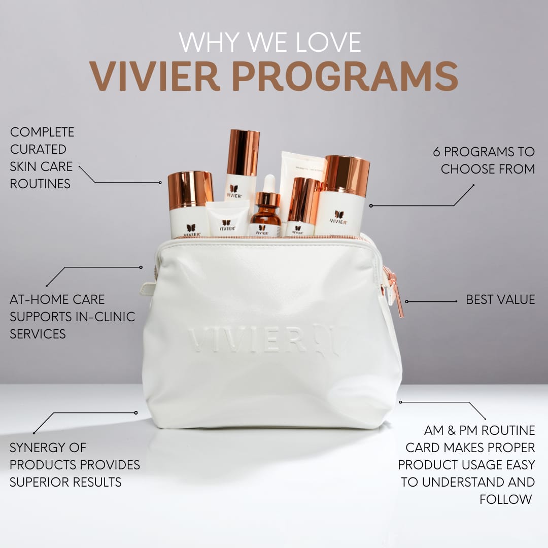 Vivier skin care programs for rejuvinated skin